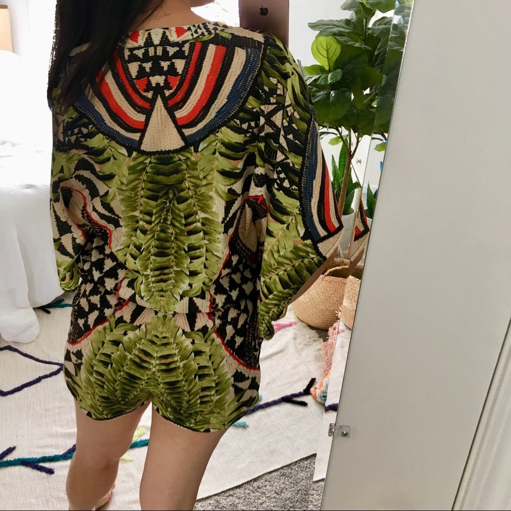 Hale Bob Kaja Crepe De Chine Romper View 2